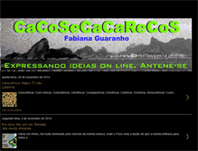 Tablet Screenshot of fabiguaranho.blogspot.com