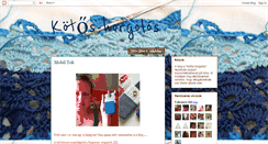 Desktop Screenshot of kotos-horgolos.blogspot.com