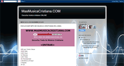 Desktop Screenshot of masmusicascristianas.blogspot.com