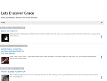Tablet Screenshot of letsdiscovergrace.blogspot.com