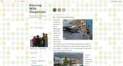 Desktop Screenshot of dancingwithchopsticks.blogspot.com