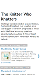 Mobile Screenshot of knitterwhoknatters.blogspot.com