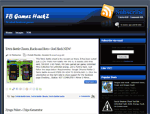 Tablet Screenshot of facebook-gametools.blogspot.com