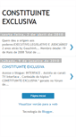 Mobile Screenshot of constituinte-exclusiva.blogspot.com