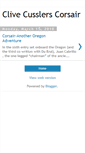 Mobile Screenshot of clive-cussler-corsair.blogspot.com