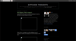 Desktop Screenshot of diffusedthoughts.blogspot.com