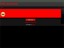 Tablet Screenshot of killerdownload.blogspot.com