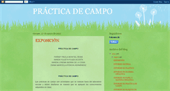 Desktop Screenshot of practicadecampo041.blogspot.com