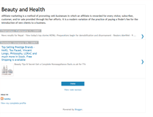Tablet Screenshot of beautyhealthcare.blogspot.com