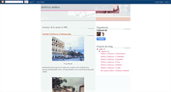 Desktop Screenshot of amricaandina.blogspot.com