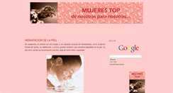 Desktop Screenshot of mujeres-top.blogspot.com