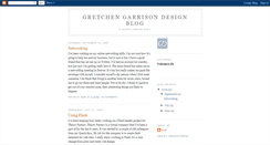 Desktop Screenshot of gretchengarrisondesign.blogspot.com
