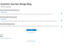 Tablet Screenshot of gretchengarrisondesign.blogspot.com