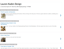 Tablet Screenshot of laurenkadendesign.blogspot.com