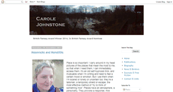 Desktop Screenshot of carolejohnstone.blogspot.com