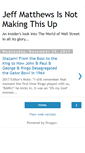 Mobile Screenshot of jeffmatthewsisnotmakingthisup.blogspot.com