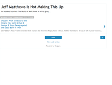 Tablet Screenshot of jeffmatthewsisnotmakingthisup.blogspot.com