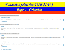 Tablet Screenshot of fundacionfolcloricayurupari.blogspot.com