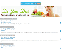 Tablet Screenshot of doyourdiet.blogspot.com