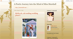 Desktop Screenshot of missytmarshall.blogspot.com