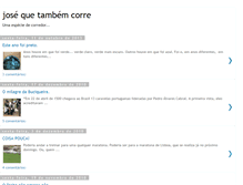 Tablet Screenshot of josequetambemcorre.blogspot.com
