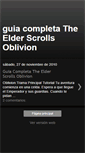 Mobile Screenshot of guiaoblivion.blogspot.com