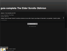 Tablet Screenshot of guiaoblivion.blogspot.com