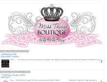 Tablet Screenshot of missthingsboutique.blogspot.com