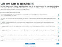 Tablet Screenshot of guiaparabuscadeoportunidades.blogspot.com