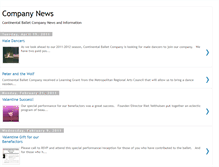 Tablet Screenshot of continentalballet2.blogspot.com
