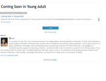 Tablet Screenshot of comingsoonyoungadult.blogspot.com