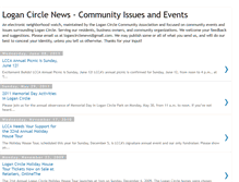 Tablet Screenshot of loganupdates.blogspot.com