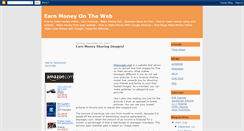 Desktop Screenshot of earnmoneyontheweb.blogspot.com