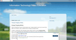 Desktop Screenshot of it-education-video.blogspot.com
