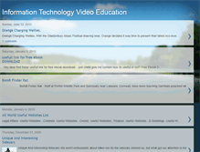 Tablet Screenshot of it-education-video.blogspot.com