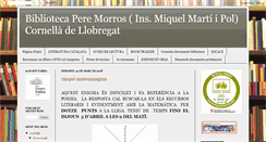 Desktop Screenshot of biblioteca-iesmartiipol.blogspot.com