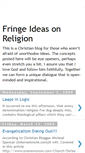 Mobile Screenshot of fringeideasonreligion.blogspot.com