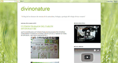 Desktop Screenshot of divinonature.blogspot.com