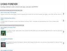Tablet Screenshot of lyokoforever.blogspot.com