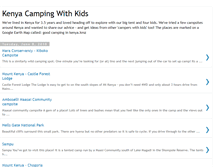 Tablet Screenshot of kenyacampingwithkids.blogspot.com