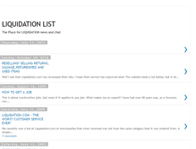 Tablet Screenshot of liquidationlist.blogspot.com