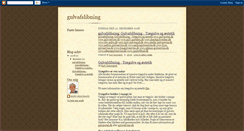 Desktop Screenshot of gulvafslibning.blogspot.com