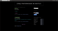 Desktop Screenshot of fraternidadeosdeltas.blogspot.com