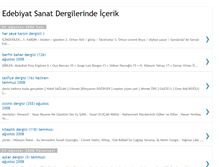 Tablet Screenshot of edebiyatsanatdergileri.blogspot.com