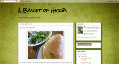 Desktop Screenshot of abasketofherbs.blogspot.com