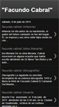 Mobile Screenshot of facundocabral2011-jehnson.blogspot.com