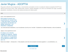 Tablet Screenshot of javiermugicaadoptia.blogspot.com