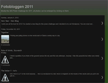 Tablet Screenshot of fotobloggen2011.blogspot.com