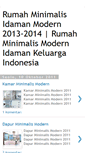Mobile Screenshot of gambarrumahminimalismodern.blogspot.com