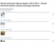 Tablet Screenshot of gambarrumahminimalismodern.blogspot.com